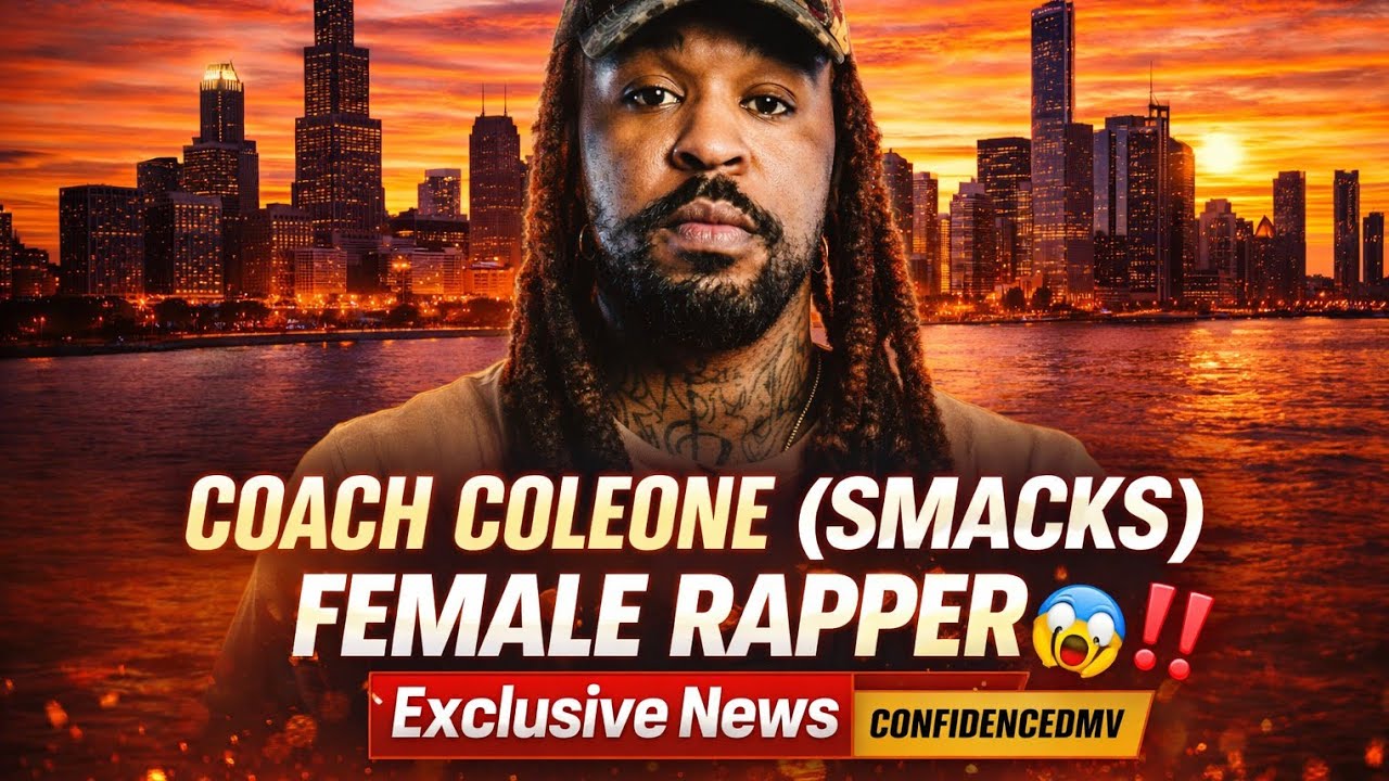 COACH COLEONE‼️SMACKS A FEMALE RAPPER AT EVENT ‼️#TOS - YouTube