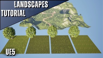 Landscapes in Unreal Engine 5 |  Landscape Material Tutorial