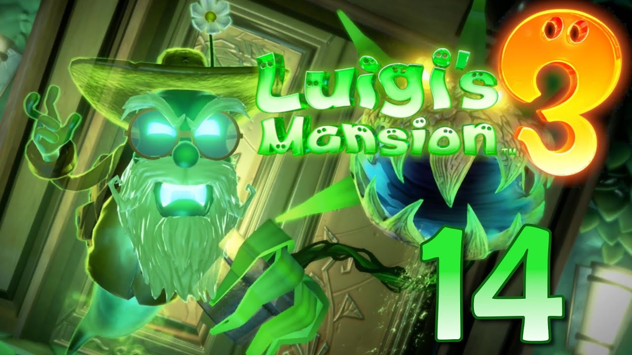 Let's Play Luigi's Mansion 3/ Part 14 Der verrückte Gärtner und seine