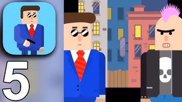 MR BULLET - Chapter 5 Bullet City 2 - Gameplay Walkthrough Part 5 (iOS Android)