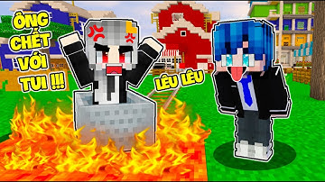 PHONG CẬN TROLL SAMMY HÀI CƯỜI ĐAU BỤNG QUẬY PHÁ NÁT LÀNG HERO TEAM TRONG MINECRAFT