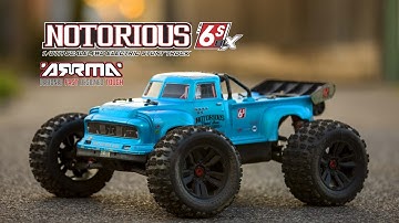THE BEAST! - Arrma Notorious 6s Review