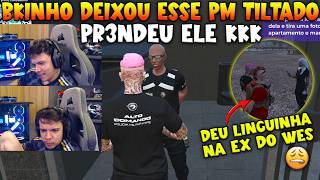 BKINHO DE BIGODE DEIXOU PM TILTADO, PESOU MUITO NA MENTE DELE 🤣🔥 + DEU LINGUINHA NA EX DO WES 🤪