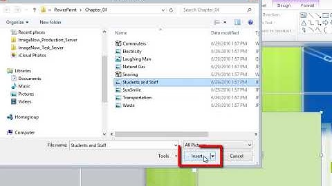 Microsoft PowerPoint: How to Insert a Picture from a File into a SmartArt Graphic