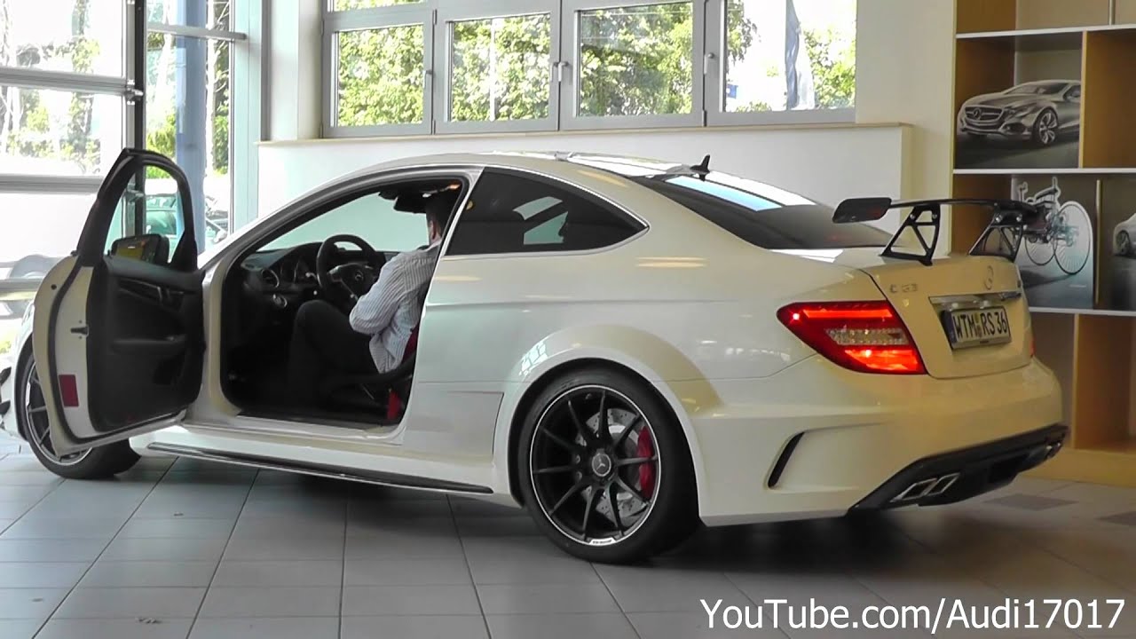 Mercedes c63 amg black series youtube #2