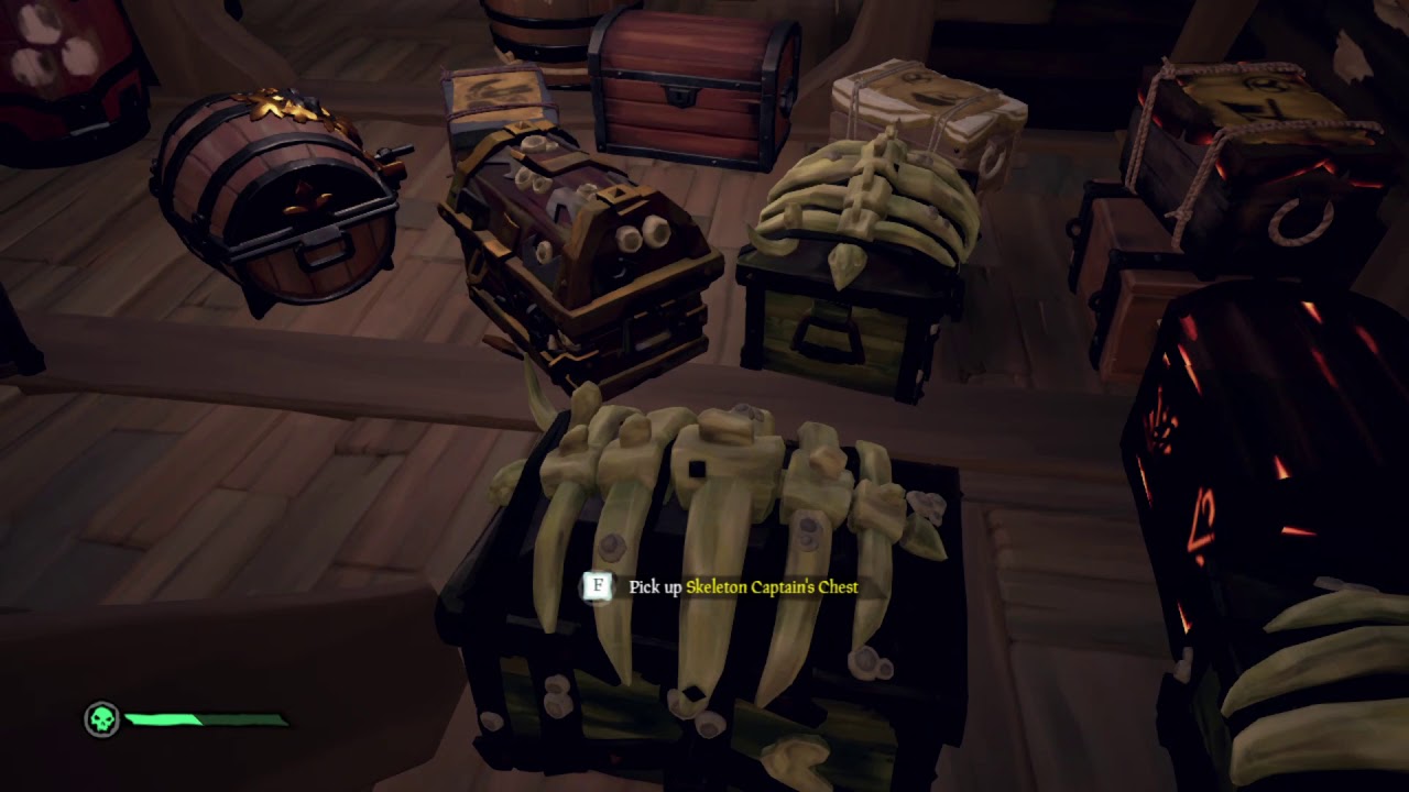 loot-from-a-skeleton-fleet-sea-of-thieves-youtube