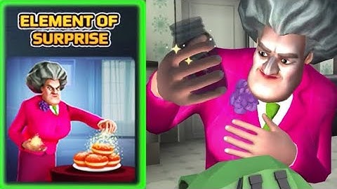 Scary Teacher 3D | miss T Element Of Surprise Walkthrough (iOS Android)