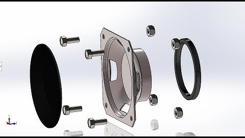 Speaker design & Assy Solidworks