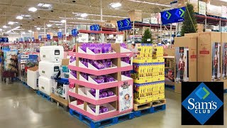 SAM'S CLUB NEW ITEMS ELECTRONICS FURNITURE KITCHEN CHRISTMAS SHOP WITH ME SHOPPING STORE WALKTHROUGH