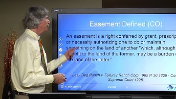 Easements and Rights of Way 1 Course Preview