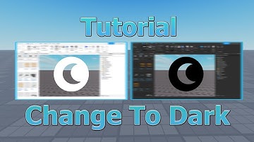 😱Unbelievable! "Dark Theme" Secrets For Studio AND Roblox Revealed! #roblox