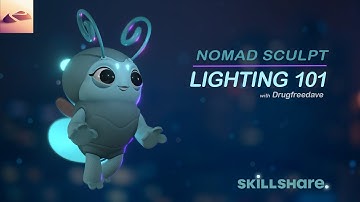 3D Lighting 101 with Nomad Sculpt:   Skillshare Tutorial on Ipad Pro