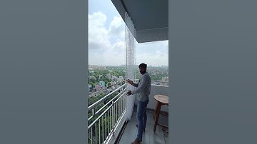 Sliding Pigeon net for balcony | Delhi NCR | Call 7840821383 #pigeonnet #birdnetting