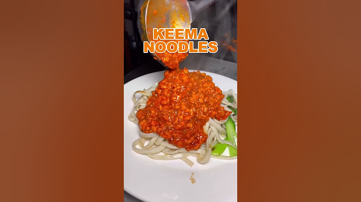 Keema Noodles ❤️ #food #nepalifood #shorts