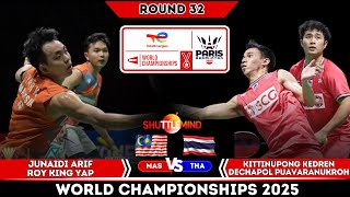 Download Lagu AMAZING PLAY🔥Junaidi ARIF/Roy King YAP vs Kedren/Puavaranukroh | World Championships 2025 Badminton MP3 Download Lagu AMAZING PLAY🔥Junaidi ARIF/Roy King YAP vs Kedren/Puavaranukroh | World Championships 2025 Badminton MP3