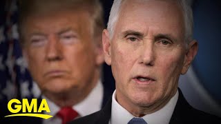 Pence: Trump's words and actions on Jan. 6 were 'reckless' l GMA