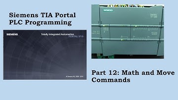 Siemens TIA Portal - Math and Move Commands
