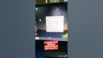 Folder Lock Without application in just 5 sec😯🔥#viral #shortvideo #computer #education #excel