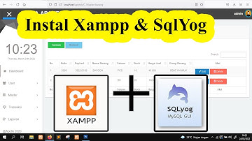 Cara instalasi xampp dan SqlYog untuk membuat program web