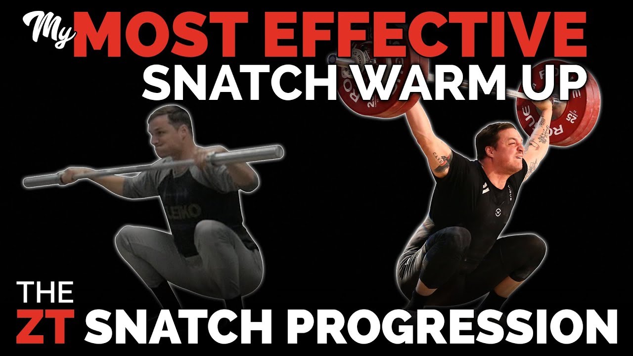 Snatch Progression ZT Snatch Progression and Warm Up - YouTube
