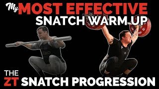 ZT Snatch Progression and Warm Up
