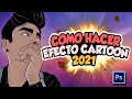 El mejor Tutorial para Efecto CARTOON 2021 | Quieres Hacer una caricatura  en PHOTOSHOP?? "Tips"