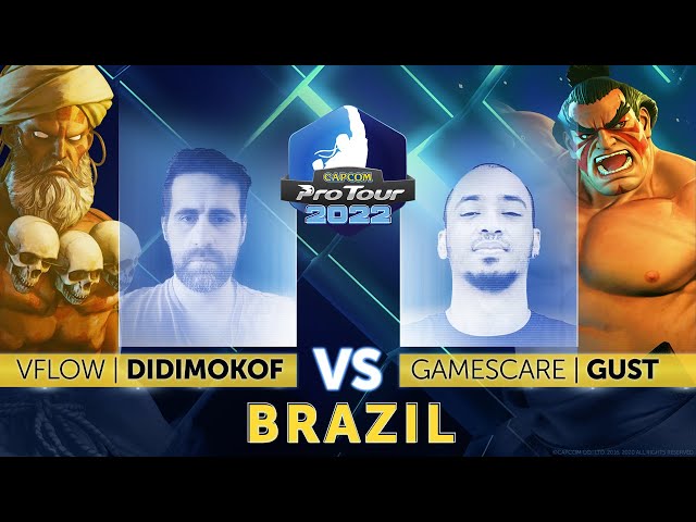 Didimokof (Dhalsim) vs. Gust (E. Honda) - Top 16 - Capcom Pro Tour 2022 Brazil