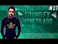 How to add sound effects in adobe audition cs6  tutorial 27