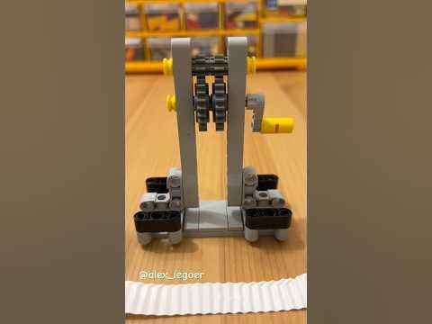 Машинка для гофрирования бумаги из Лего #shorts #lego - YouTube