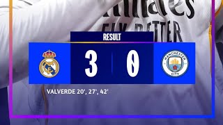 Real Madrid vs Man City Extended highlights 2026, All goals, Valverde Hat trick #uclhighlights #ucl 