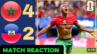 Morocco 4-2 Haiti