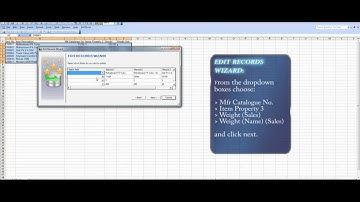 SAP2Excel - SAP Business One Integration for Excel | Items Edit Upload