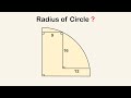 Is this even solvable? What is the radius?