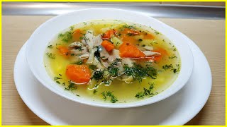 Вкусный и Сытный Куриный Суп с Булгуром Вкусный и Сытный Куриный Суп с Булгуром