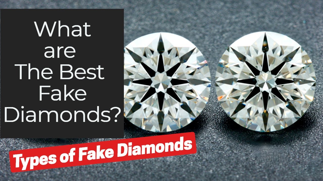 What are the best fake diamonds for engagement rings