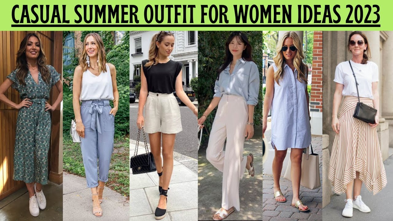 casual outfits for summer 2023 | summer outfits 2023 | casual summer ...