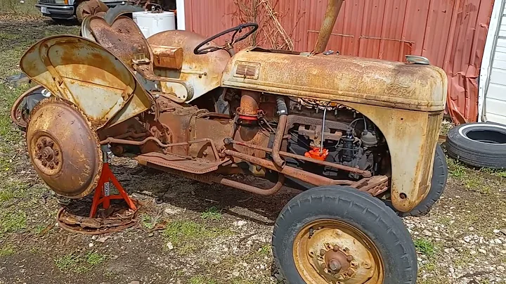 1950 Ford 8N, Episode 1 - First Time Running After Many Years