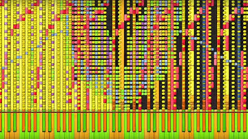 [Black MIDI] Synthesia – Soul Eater - Resonance 6 million | Impossible Remix ~ BusiedGem