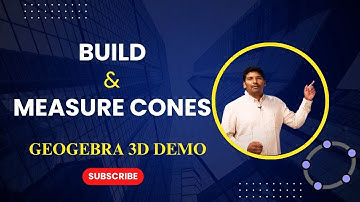 Hands-On Geometry: Building and Measuring Cones in GeoGebra