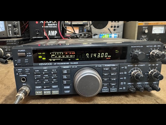 Kenwood TS450S - YouTube