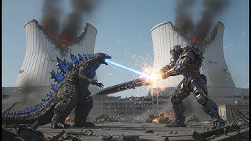 Godzilla vs Robot Titan – The Ultimate Battle of Giants (4K Cinematic)