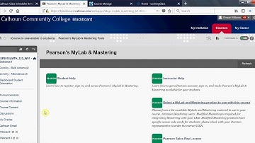 How to Link MyMathLab to BlackBoard
