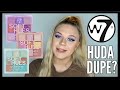 W7 SOFT HUE PALETTES...HUDA DUPE? 🤔 | makeupwithalixkate