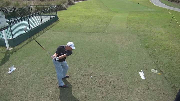 GOLF SWING 2013 - SANDY LYLE DRIVER - ELEVATED DOW...