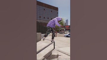 Heel Flip Nose Slide in front of the cops! 🚔 #skating #nyc