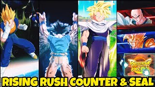 ALL CHARACTERS THAT COUNTER & SEAL RISING RUSH 😳🔥!! [Dragon Ball Legends 6th Anniversary]