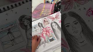 favorite thing to do before doom scrolling 🎨 #art #creative #drawing #relatable #EstelleLebourgeo