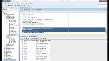 Oracle SQL Video Tutorial 38 - FULL Outer Joins