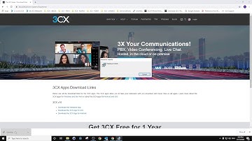 Downloading the 3CX Windows App