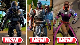 New DESTINY Skins in Fortnite || Commander Zavala, Ikora Rey, & Exo Stranger